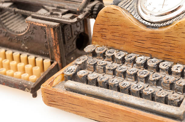 istock Close up of Typewritter 155911560