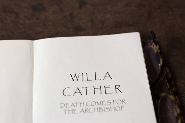 istock Open Book, Title Page: Willa Cather Death Comes for Archbishop 1559117924
