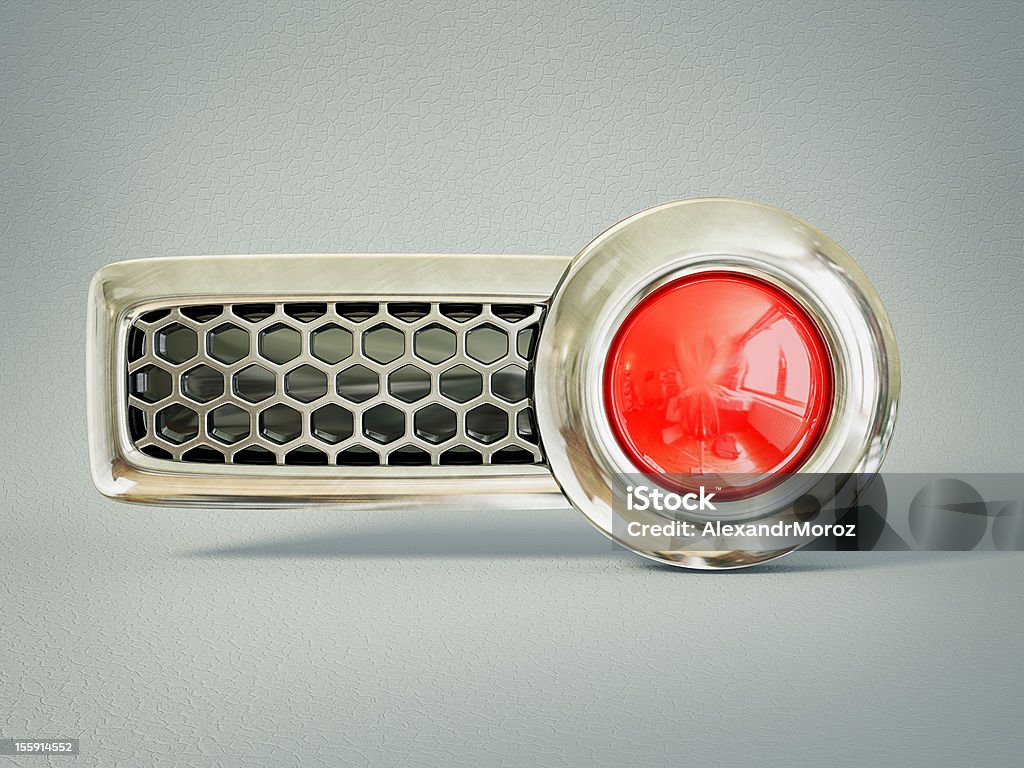 Botón rojo - Foto de stock de Abstracto libre de derechos