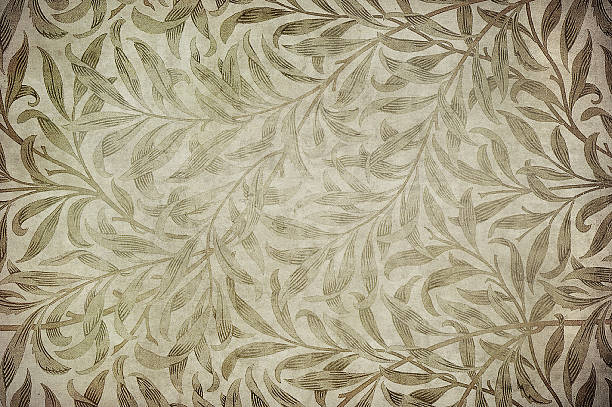 istock grunge floral background with space for text or image 155916172