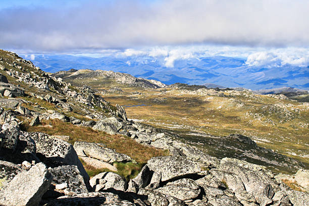 마운트 코지우스코 - kosciuszko national park 뉴스 사진 이미지