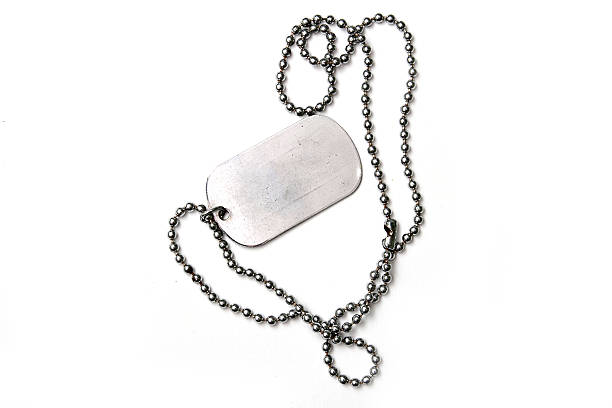 old dog tags – Foto