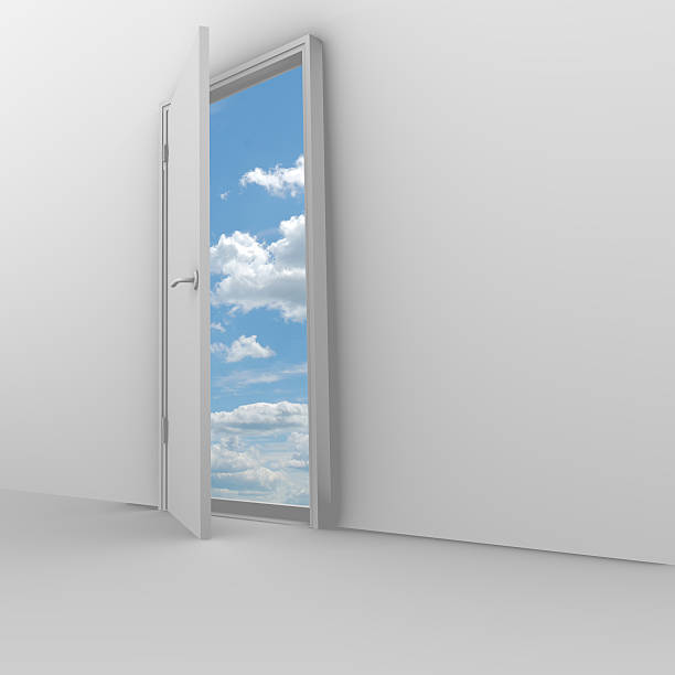 istock Open Door to the sky 155916804