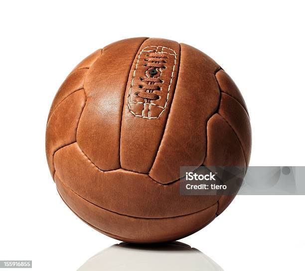 Retrosoccer Ball Stockfoto und mehr Bilder von Fußball-Spielball - Fußball-Spielball, Fußball, Alt
