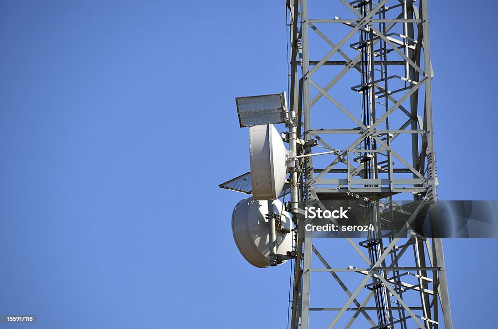 Torre de comunicación - Foto de stock de Ancho de banda libre de derechos