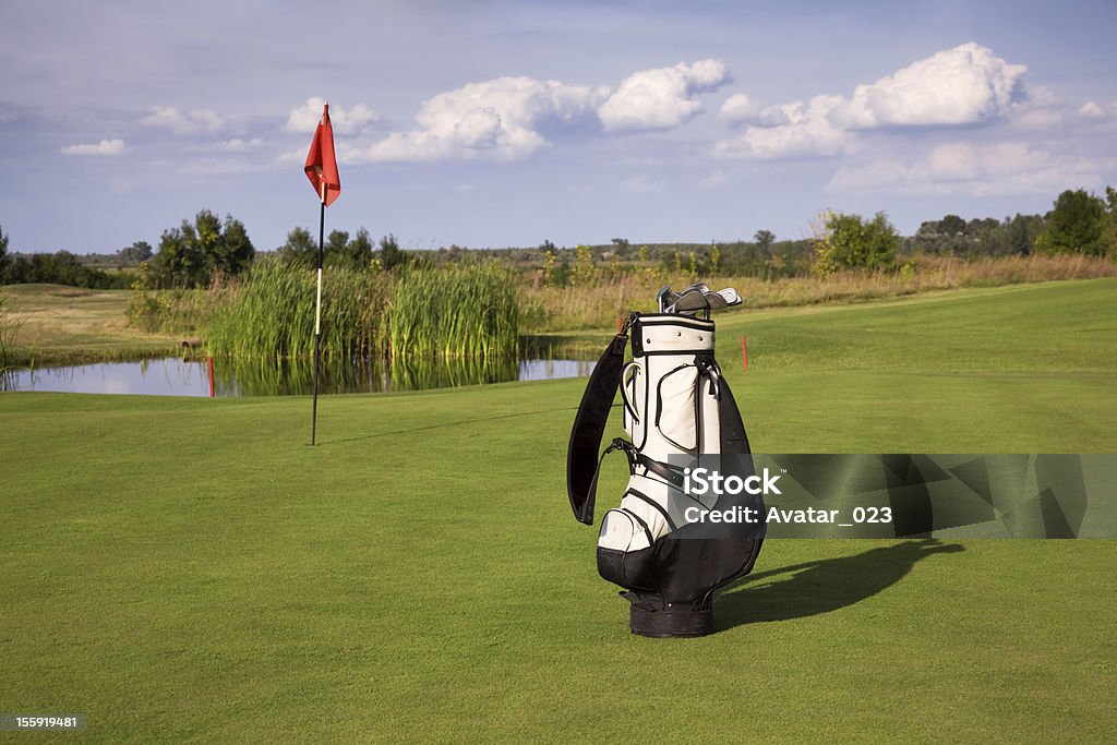 Campo de golfe - Foto de stock de Atividade Recreativa royalty-free
