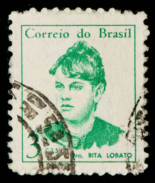 istock Brazilian stamp with Rita Lobato 155920014