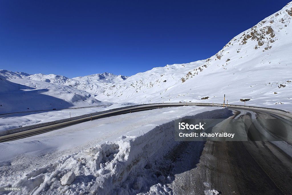 Julier Pass - Royalty-free Alpes Europeus Foto de stock