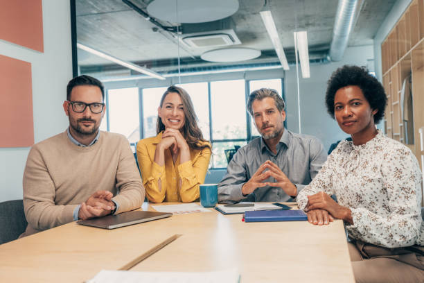 istock Successful business team portrait 1559239624