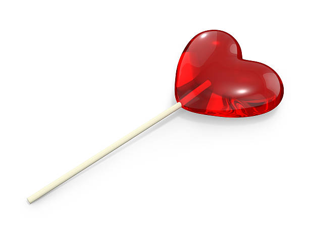 istock Heart shaped lollipop 155939615