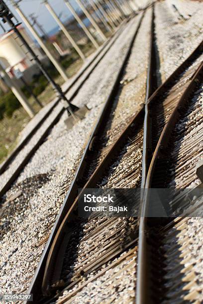 Foto de Travessia Barras e mais fotos de stock de Estrada de ferro - Estrada de ferro, Ferro - Metal, Fotografia - Imagem