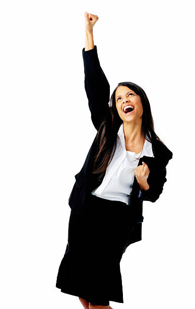 istock Celebration businesswoman 155947537