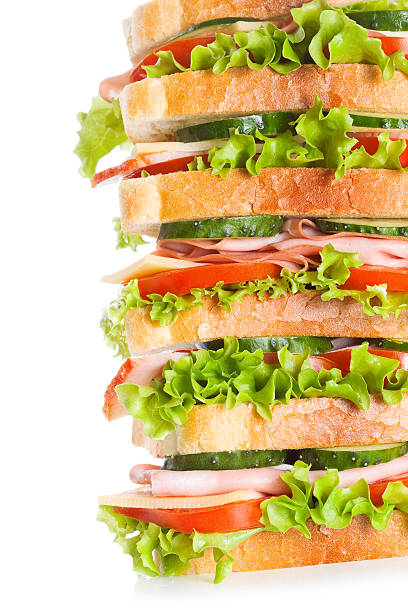 istock big sandwich with bacon and vegetables 155948170