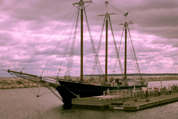 istock Majestic Sailboat in the harbor 1559483992