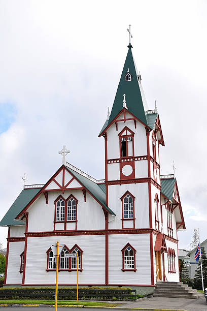 istock Church of Husavik Iceland 155957780