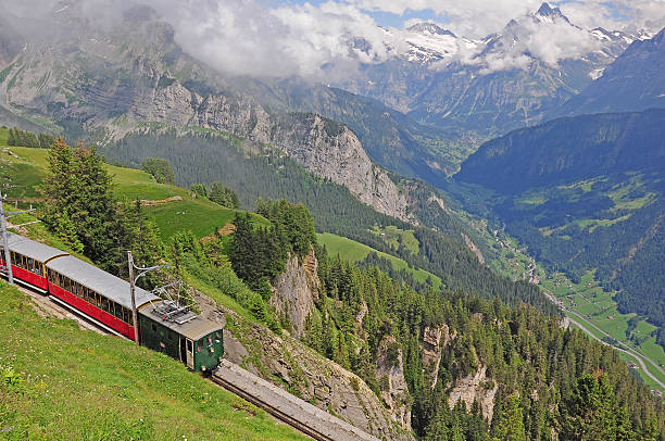 istock Swiss railway. Switzerland. 155959475