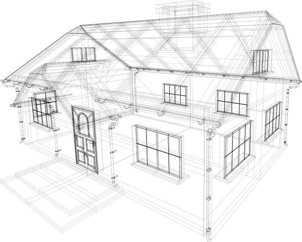istock Architecture of the house 155959556