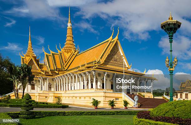 The Royal Palace In Phnom Penh Stock Photo - Download Image Now - Palace, Phnom Penh, Architectural Column
