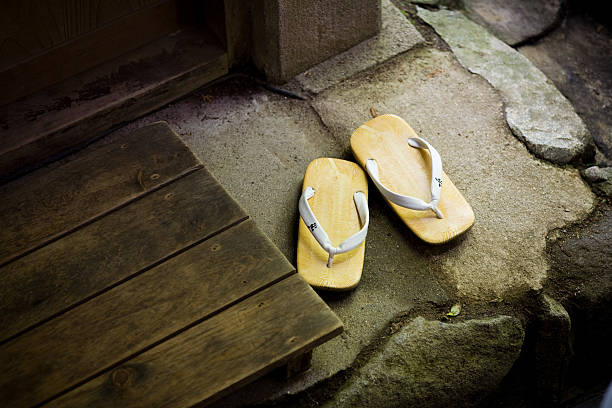 istock Japanese style sandals 155962038