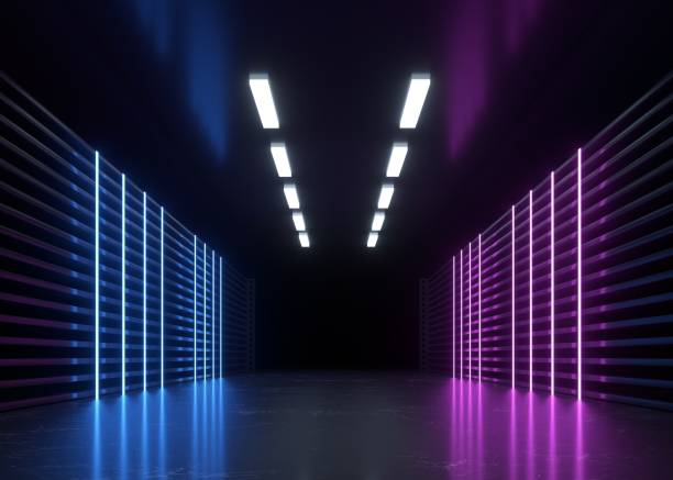 istock 3d illustration abstract corridor with backgrounds 1559630789