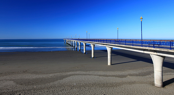 New Brighton Pier, Christchurch, New Zealand.