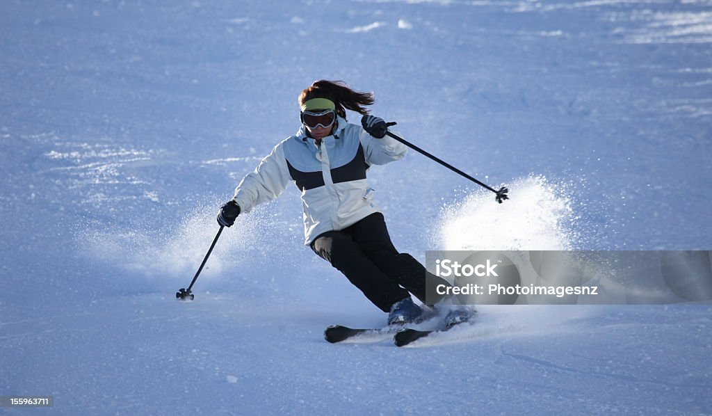 Jovem esquiador - Royalty-free Esqui - Esqui e snowboard Foto de stock