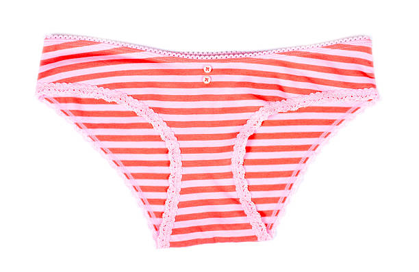 istock Stripped Panties Isolated on White 155964020