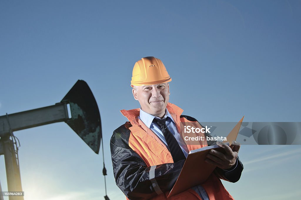 Inżyniera w dziedzinie ropy naftowej - Zbiór zdjęć royalty-free (Akta)