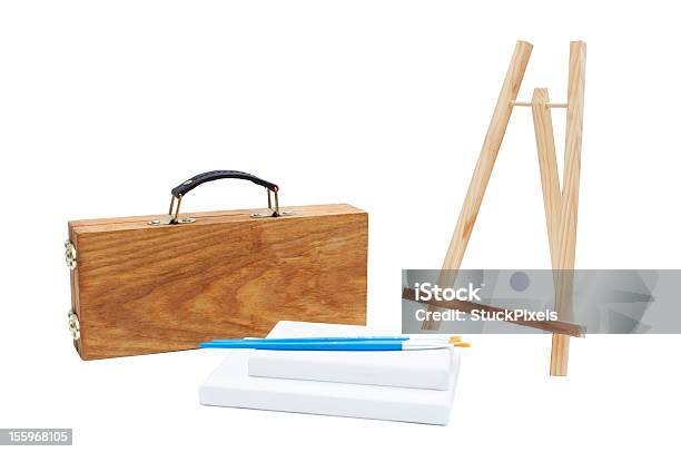 Paintingtools Stockfoto und mehr Bilder von Aktentasche - Aktentasche, Ausrüstung und Geräte, Blau