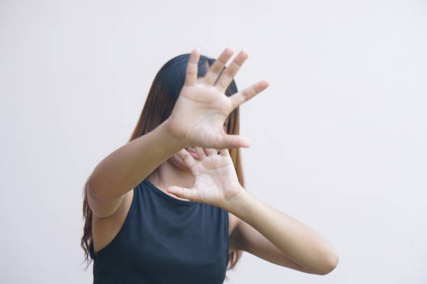 istock Stop abusing violence, Children violence and abused concept 1559701736