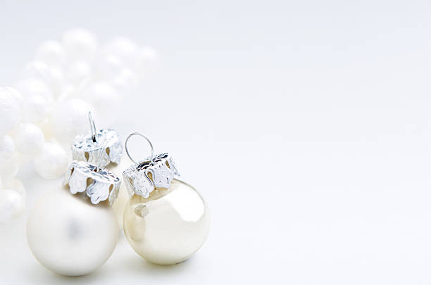 istock White winter christmas decoration 155970814