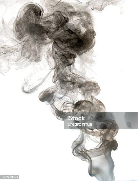 Welle Und Rauch Hintergrund Stockfoto und mehr Bilder von Abstrakt - Abstrakt, Bewegung, Biegung