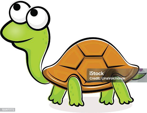 Turtle Cartoon Stock Illustration - Download Image Now - Animal, Cartoon, Cheerful