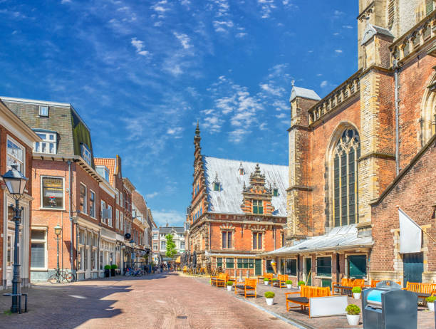 istock Street in Haarlem, Netherlands 1559750751
