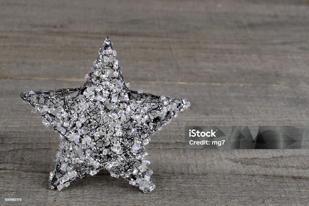 crystal star-Christmas - Lizenzfrei Christbaumkugel Stock-Foto