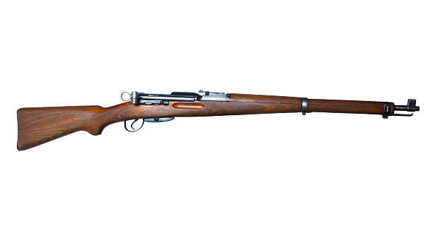 istock vintage swiss rifle 155988862