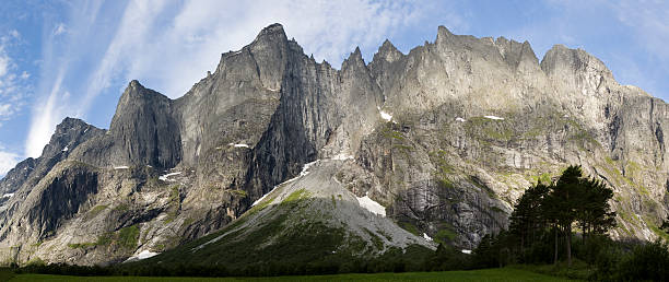 istock The Troll Wall Panorama in Romsdal Valley 155996872