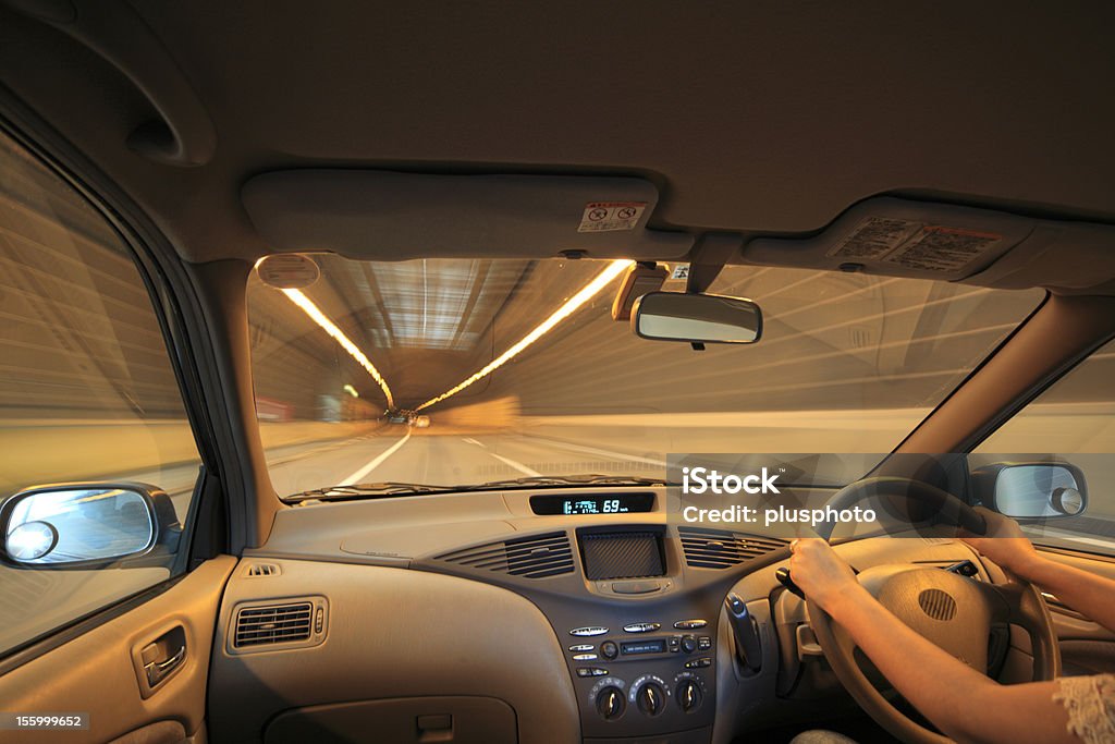 Velocidade de carro de carro de vista. - Foto de stock de Atividade royalty-free