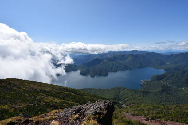 istock Climbing  Mount Nantai, Tochigi, Japan 1559996529
