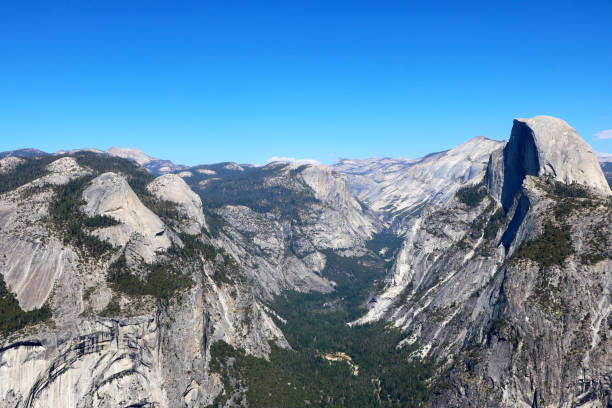 Nice view of Glacier Point. Yosemite park