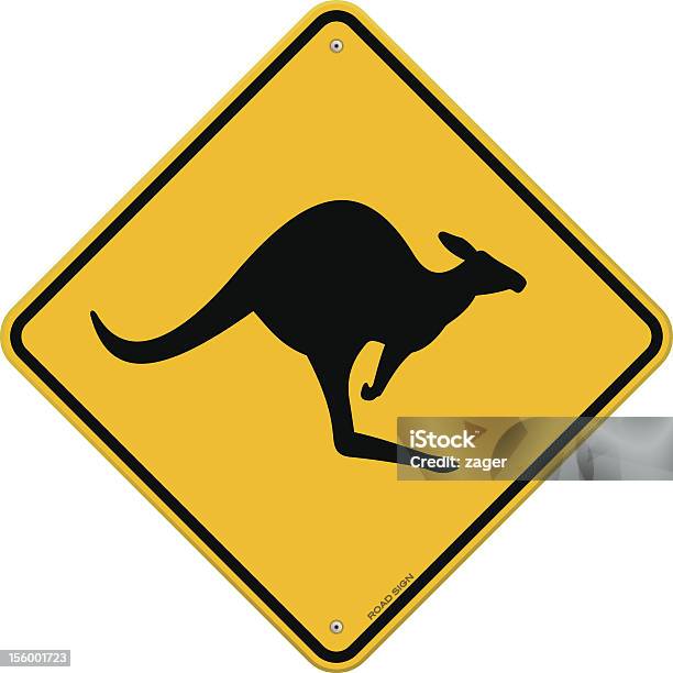 Highkänguru Stock Vektor Art und mehr Bilder von Känguru - Känguru, Australien, Schild