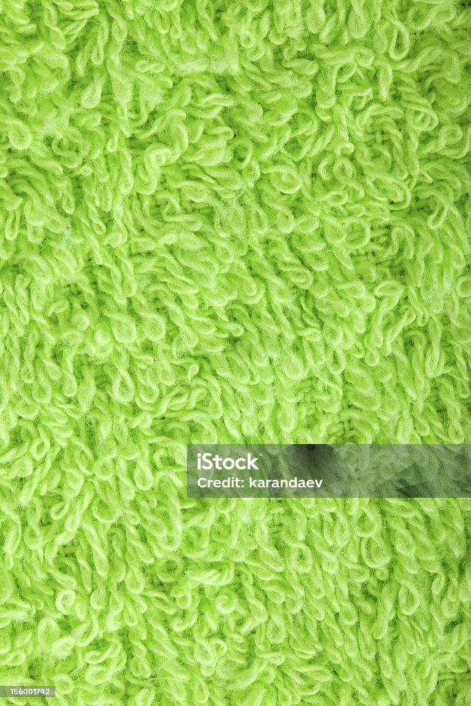 Trama asciugamano verde - Foto stock royalty-free di Asciugamano