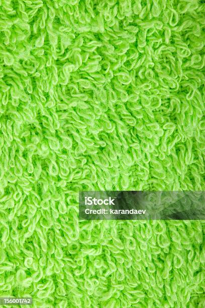 Trama Asciugamano Verde - Fotografie stock e altre immagini di Asciugamano - Asciugamano, Colore verde, Composizione verticale