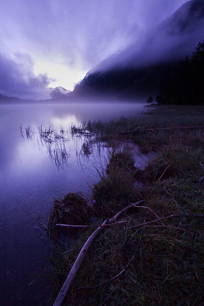 istock Twilight at Lake Plansee - vertical 156003560