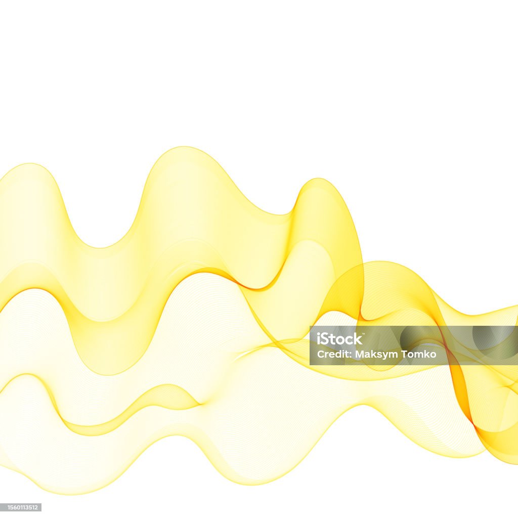 Yellow Wave Graphics Yellow Wave Abstract Illustration Vector Graphics Eps 10 Stock ...