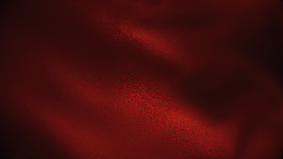 Abstract red fabric with soft wave texture background