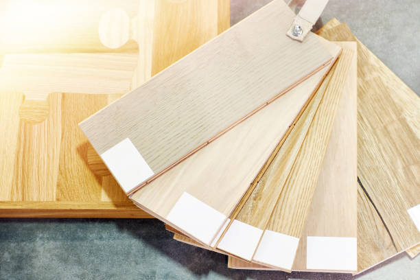 istock Wooden panels on floor 1560156042