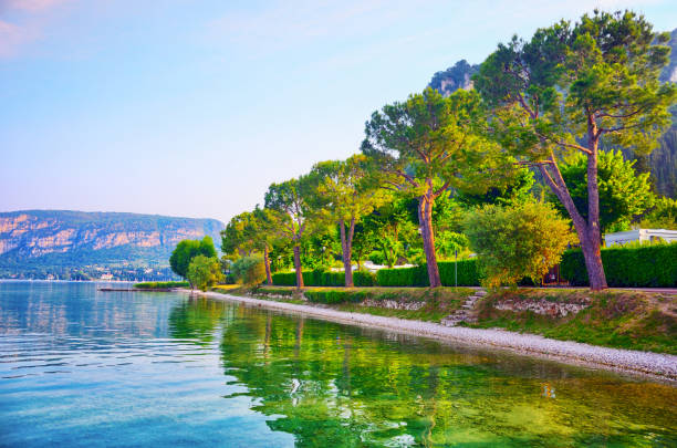 istock Sunrise on Lake Garda, Italy 1560210320