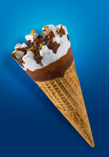 chocolate and vanilla ice cream