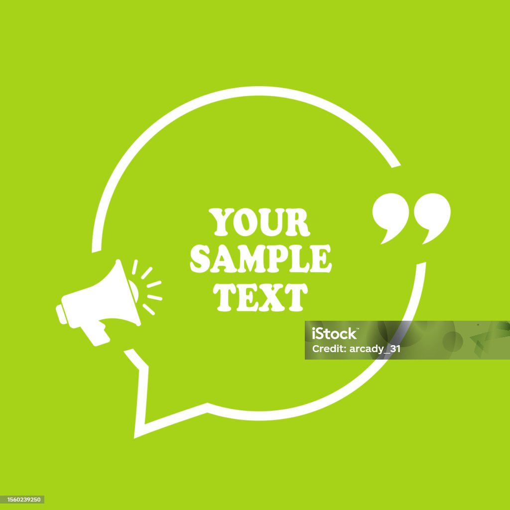 Message Callout Text Speech Bubble Design Callout Frame Stock Illustration - Download ...